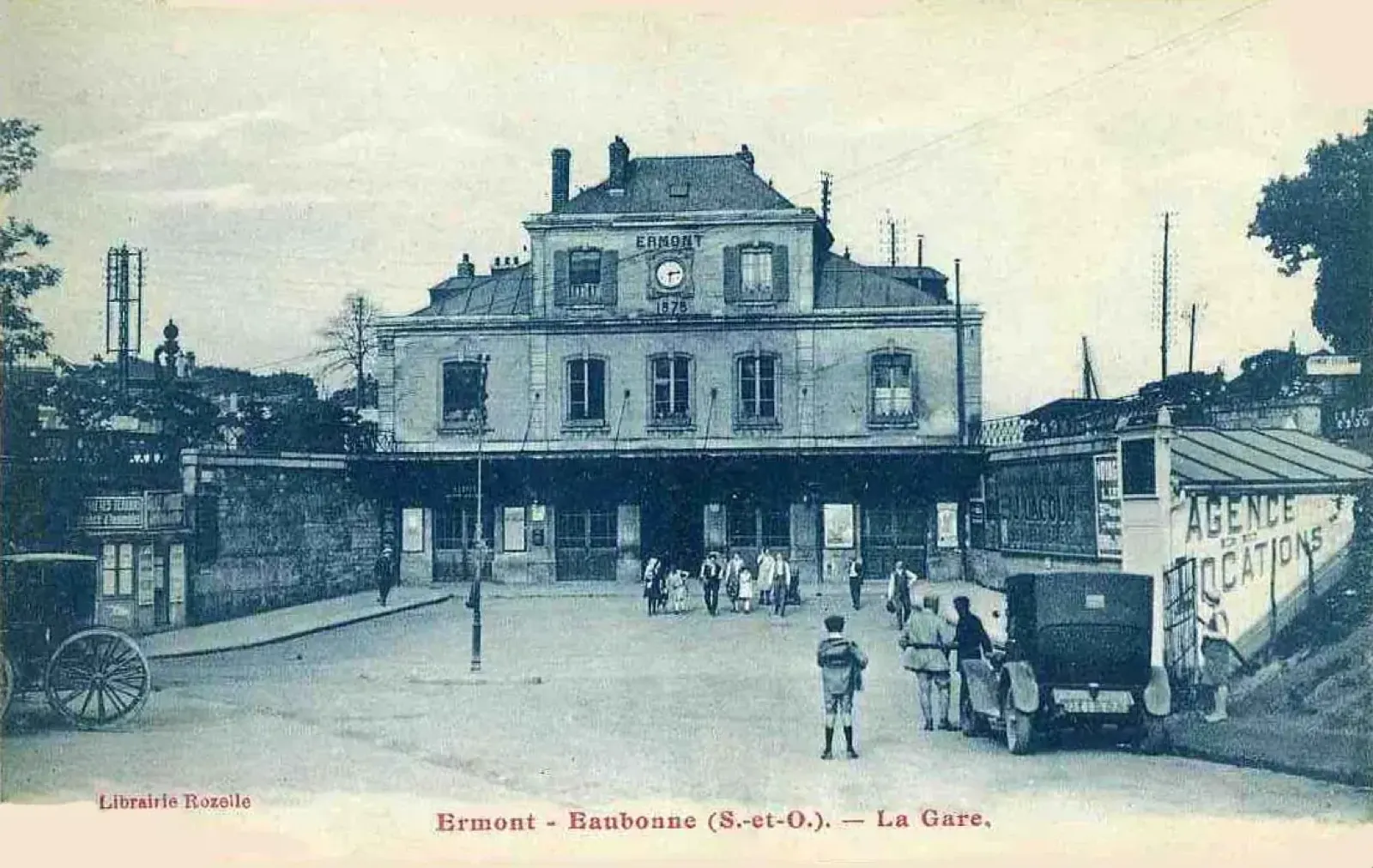 Nettoyage de façade Ermont — gare Ermont-Eaubonne, nœud ferroviaire